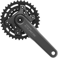 Shimano FC-U6000 Cues 2 Piece Design Chainset, For 9/10/11-Speed, 175 Mm, 36/22T