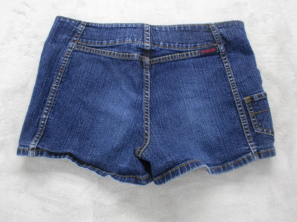 U.S. Polo Assn. Jean шорты женщин Juniors 11 синий джинсовой ткани эластичной повседневный карман - Изображение 2 из 4