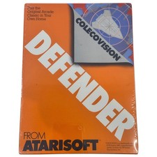 Defender ColecoVision AtariSoft 1983 Video Game New Sealed Vintage Arcade Port image