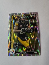 2025 Topps Chrome Football Jaylen Warren Raywave Refractor #253  Steelers