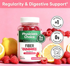 Sugar Free Prebiotic Fiber Gummies Gut Health...