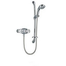 Mira Excel EV Exposed Variable Thermostatic Mixer Shower & Kit Chrome 1.1518.300