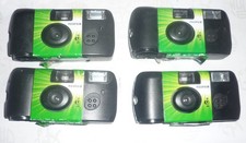 FUJIFILM disposable 35 mm film camera x 4, EMPTY SHELLS, AS-IS