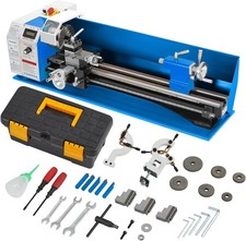 8"x30" Metal Lathe Variable Speed Metalworking Machine 750W 2500 RPM W/ Box