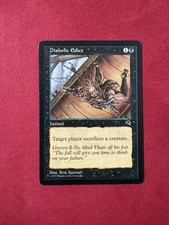 Diabolic Edict - Tempest Vintage Magic The Gathering MTG 90’s Classic TMP