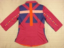 Camisa Para Mujer Oilily Festival de Verano Globo Armada Botón Delantero 34 XS
