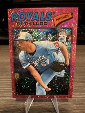 2026 Topps Heritage Pink Sparkle Seth Lugo #192 Royals SP 🔥