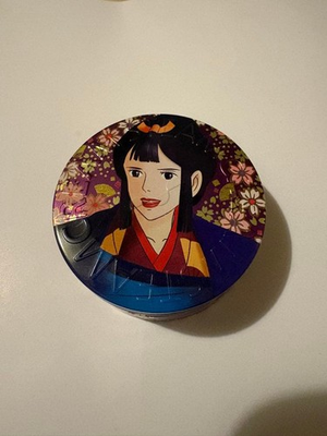 #ad My Neighbor Totoro Steam Cream Tin Princess Mononoke Eboshi Design Used $56.69