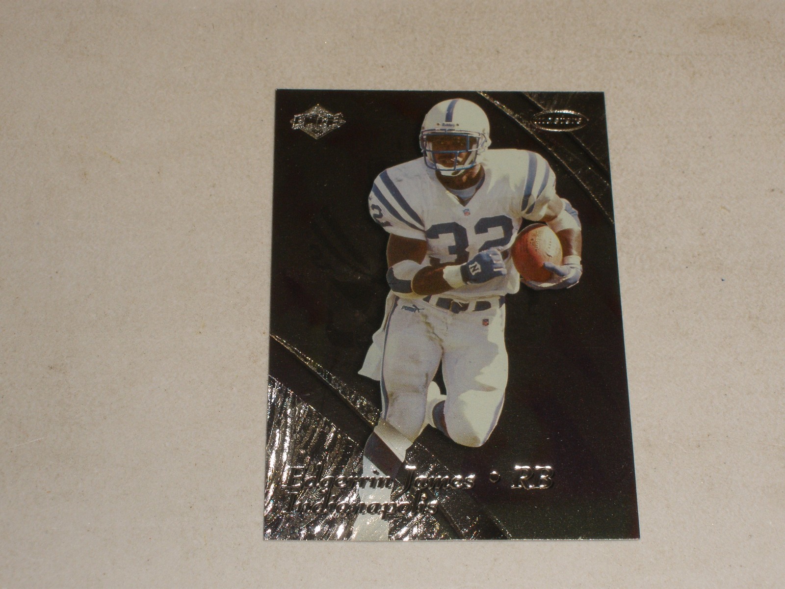 Edgerrin James Collector's Edge Masters Preview #EJ Base