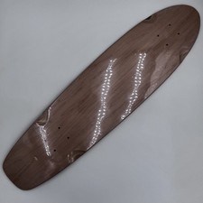 Yocaher Kicktail Blank Longboard Deck - Natural 31.5x8