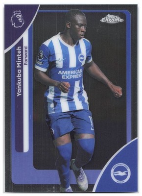 Yankuba Minteh Topps Chrome Premier League 47 Brighton & Hove Albion 2025-26