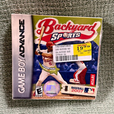 Atari Backyard Sports: Baseball 2007 Nintendo Game Boy Advance GBA 2007