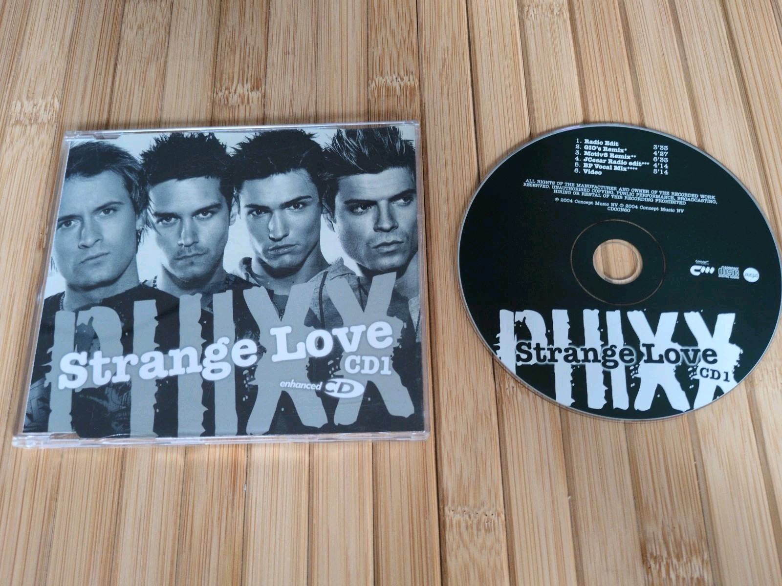 Strange Love by Phixx  CD  2005 In Very Good Condition