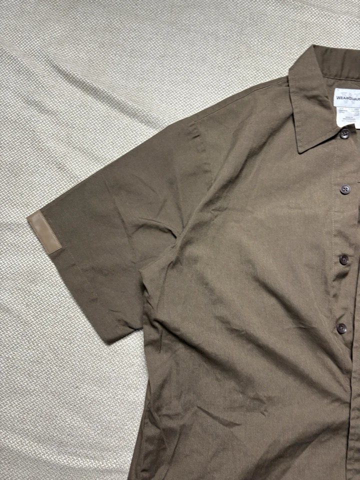 Wear Guard UPS United Parcel Service Hombres Polo Uniforme Talla Mediana Foto 4 de 4