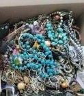 5 Pounds Jewelry Costume Vintage Mix LBS & Wearable