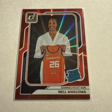 NELL ANGLOMA 2026 WNBA PANINI DONRUSS RED LASER /185 RATED ROOKIE #96 SUN
