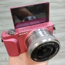 SONY Alpha NEX-3N 16.1MP Mirrorless Digital Camera w/ 16-50mm Lens Pink