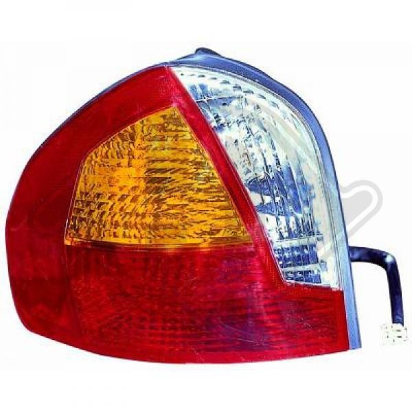 Diederichs RüCkleuchte Links Rot/Weiß/Gelb FüR Hyundai Santa Fe 00-06-image
