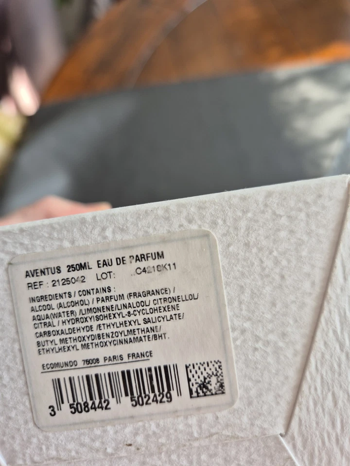 Empty (LEER) Creed Aventus Schüttflakon 250ml (C4218K11) - Bild 4 von 4