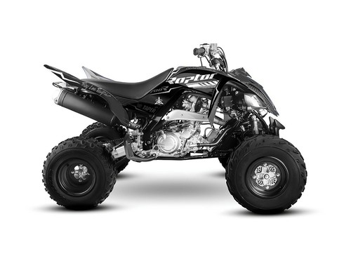 Yamaha Raptor 700 700R graphics kit 2013 2014 2017 to 2025 decals stickers - Picture 4 of 7