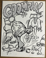 GOOMPH! #1 1987 - VAUGHN BODE FANZINE WITH BILL FITTS DAVID RAINS JERRY COLLINS
