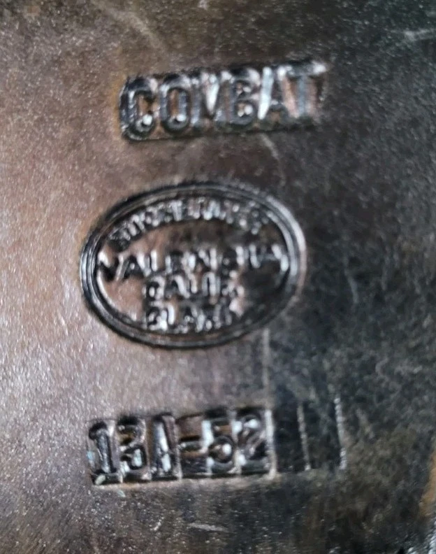 Bucheimer 13A-52 Combat Black Leather RH Cross Draw Colt Cobra Holster - Image 3 of 4