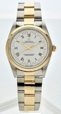 Rolex Oyster Perpetual 2001 Box & Papers Ref 14203 Gents Vintage Watch 34mm