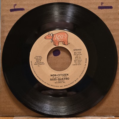 Suzi Quatro - If You Can t Give Me Love / Non-Citizen - 45 RPM RSO
