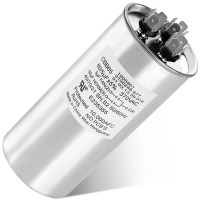Fits for Dometic 3312195.000 Air Conditioner RV AC Motor Capacitor 60/5 MFD, ...