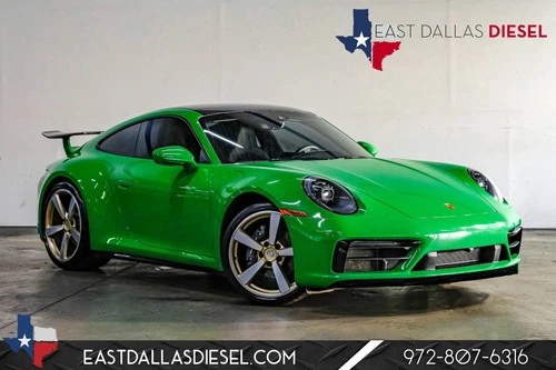 2023 Porsche 911 Carrera Python Green Premium Pkg AEROKIT HUGE MSRP Image 1 of 2
