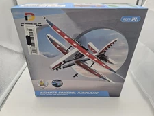 DEERC RC Plane, 2.4GHZ Remote Control Airplane W/ 3 Batteries & 6-axis Gyro S...
