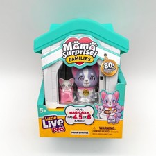 Little Live Pets Mama Surprise Families - Frenchie Family Doghouse Playset - New