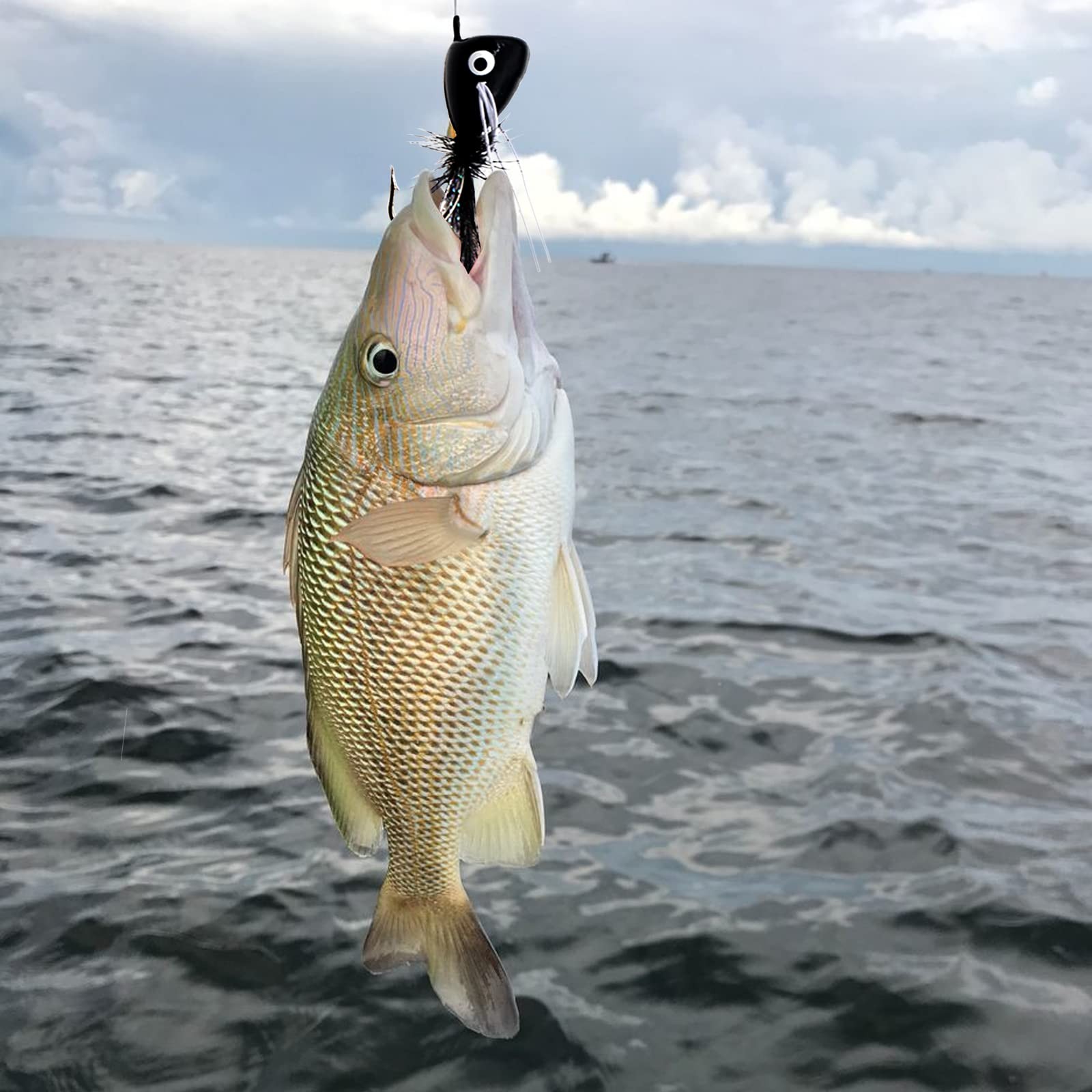 Ghanneey 10pcs Fly Fishing Different size, A: Poppers  - Image 7