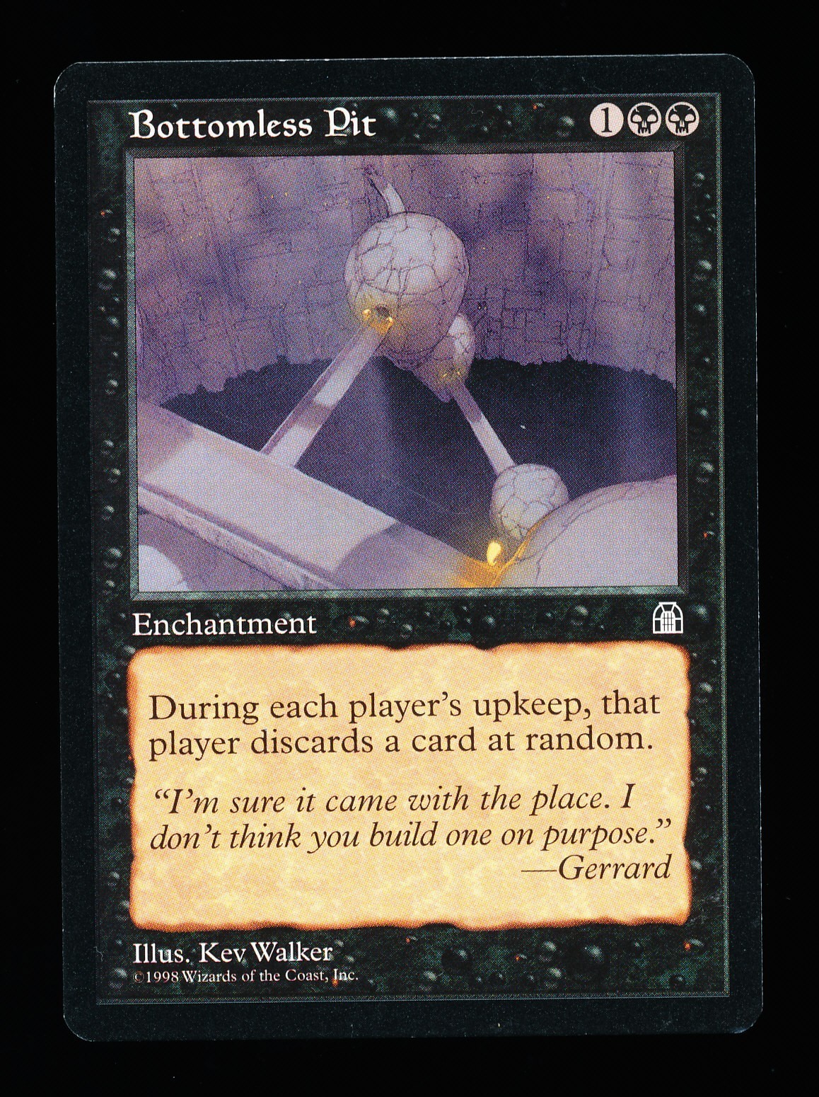 * * 1x Bottomless Pit x1 * * Stronghold MTG Close to NM Near Mint