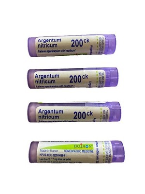 Boiron Argentum Nitricum 200CK Homeopathic Pellets   4 Pack   New Sealed