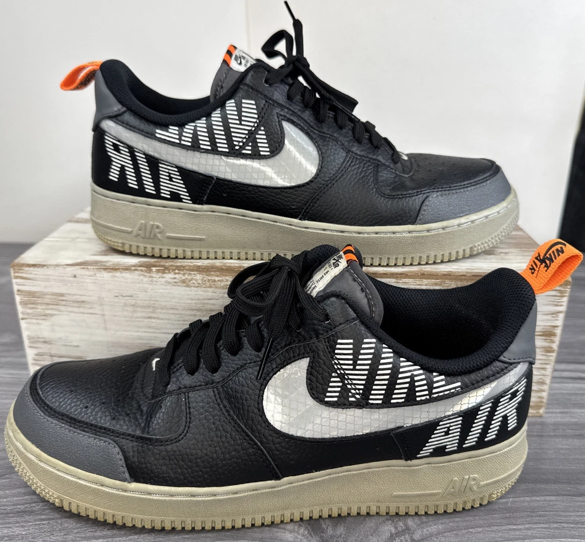 Nike Air Force 1 Low Under Construction - Black for Sale
