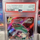Pokémon Rayquaza VMAX PSA 10 Ultra Rare Holo TG20/TG30 Silver Tempest 2022