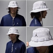 Nike Jordan Apex Bucket Hat Adult Size Small S White HM5753-100 Unisex Limited