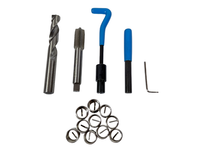 Satra Gewindereparatur Set M14X1,5 Gewinde Gewindeschneider Gewindebohrer Bohrer
