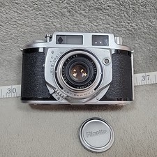 Minolta A-2 35mm Rangefinder Chiyoko Rokkor 45mm f/2.8 Untested