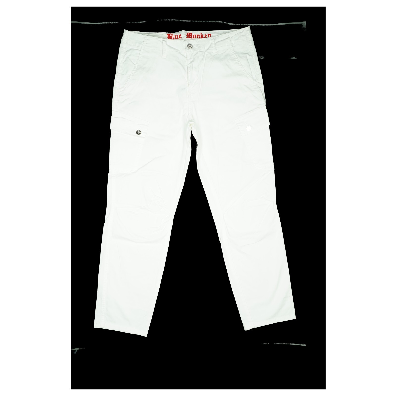 Blue Monkey Mujer 3/4 Pantalones Cortos Bermudas Senderismo Stretch Cargo Capri