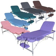 DEIMOS Lettino Portatile in Alluminio per Massaggi Estetista Tattoo Leggero da x