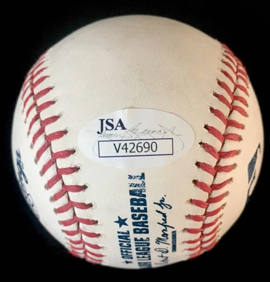 克里斯·阿切尔 匹兹堡海盗队 亲笔签名 签名 棒球 JSA 正品证书 * * 状况完好 * * — 第 2/4 张图片