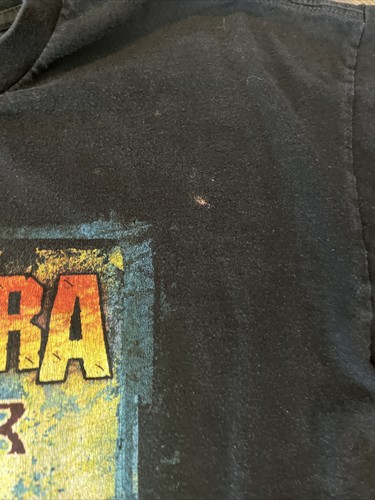 Camiseta De Colección Pantera, Static X y Slayer Extreme Steel Tour 2001 Talla XL - Imagen 3 de 11