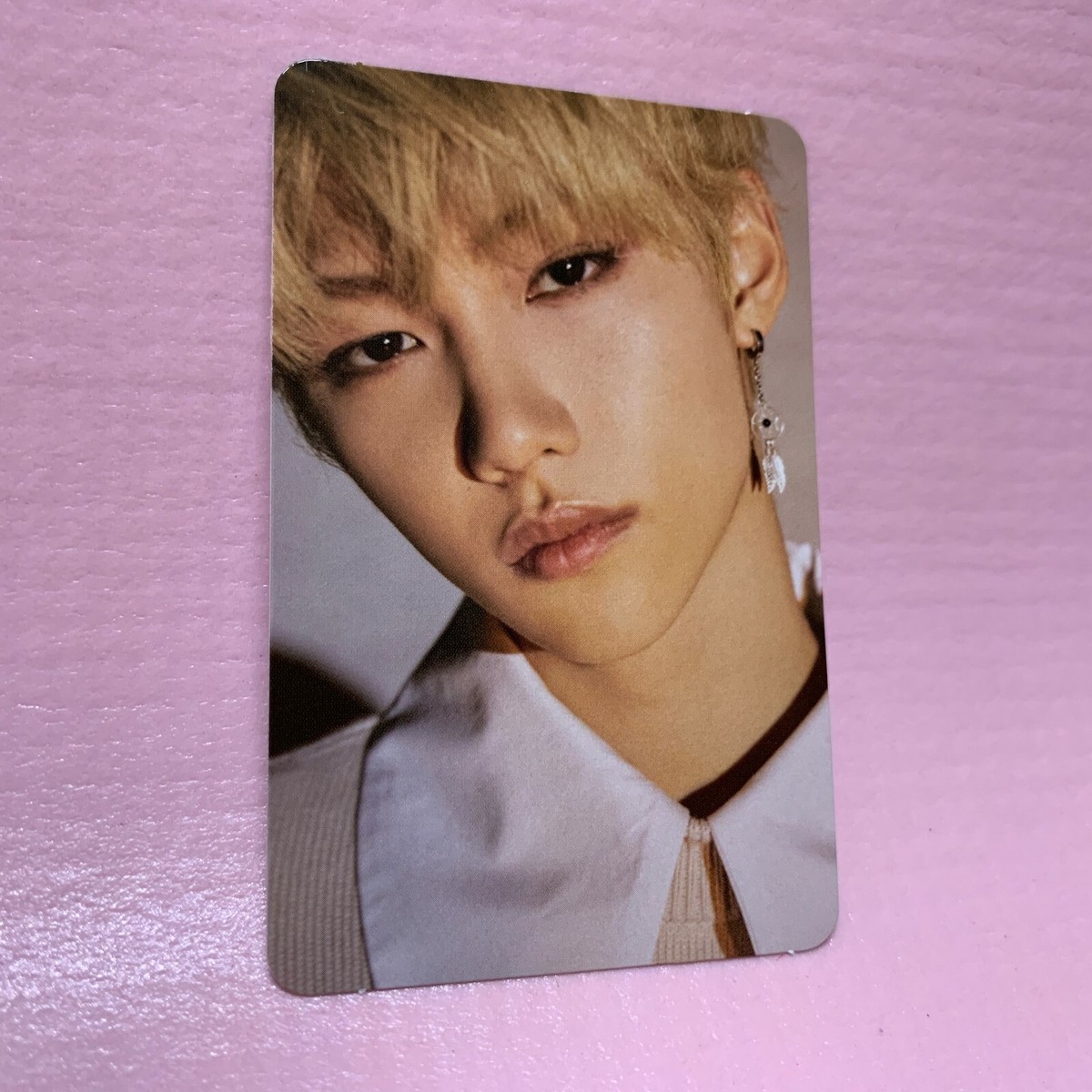 STRAY KIDS FELIX Official QR PHOTOCARD Clé 2:Yellow Wood