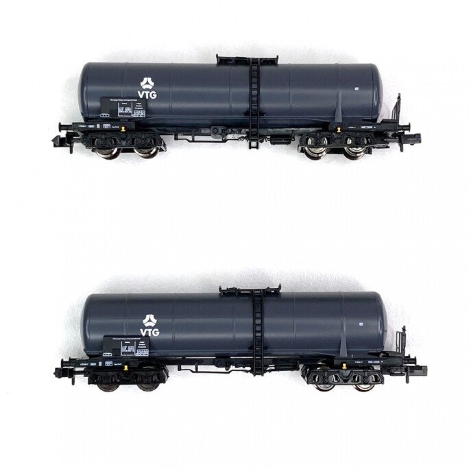 2 wagons citernes Uahs VTG, DB, Ep IV - FLEISCHMANN 825820 - N 1/160