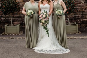 multiway sage green bridesmaid dress