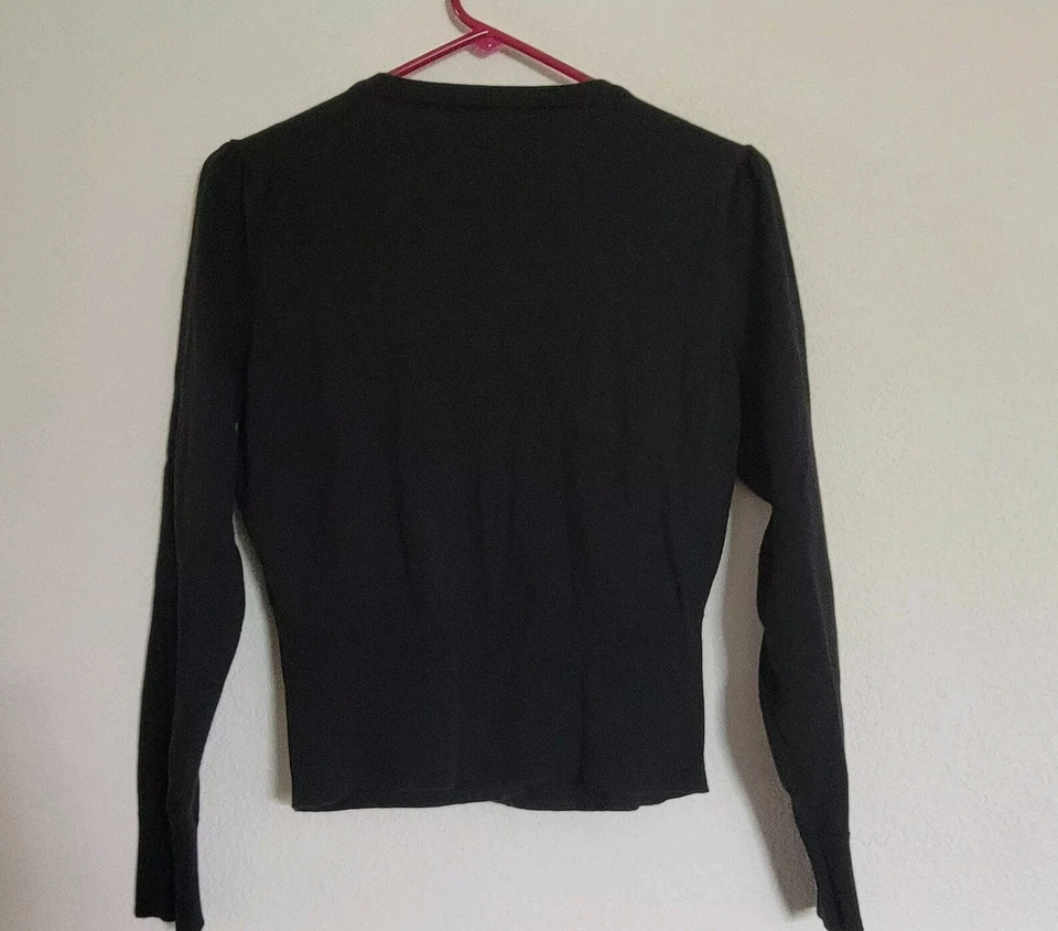 SUÉTER MUJER ALEX MARIE NEGRO TALLA M; USADO Foto 3 de 4