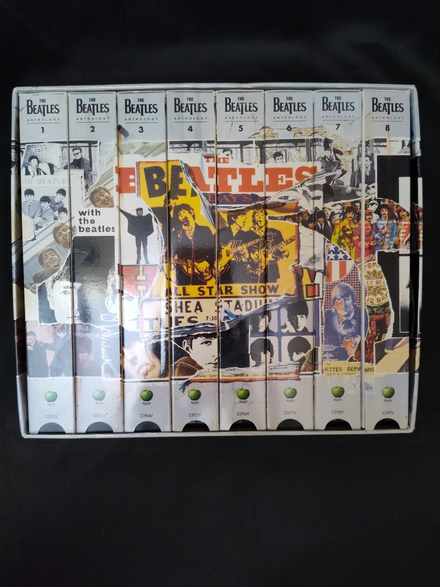 COMPLETE SET 8 VHS: The Beatles Anthology 1996 VINTAGE | eBay