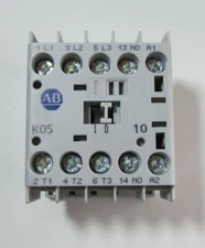 NEW ALLEN BRADLEY 100-K05*10 MINI CONTACTOR 100-K05D10M 110V/120V 5A 3-POLE